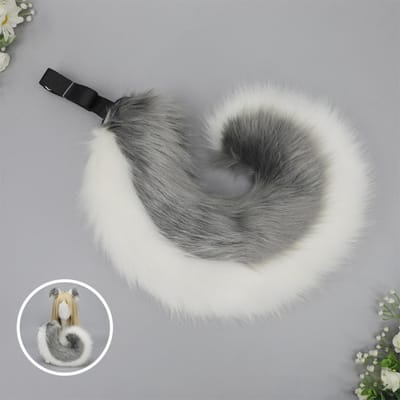 Halloween Hondenoorstaart Set Cosplay Accessoires Kostuum Pluche Realistische Dierenoortjes Staart Voor Anime Feest Schattige Huisdier Rollenspel