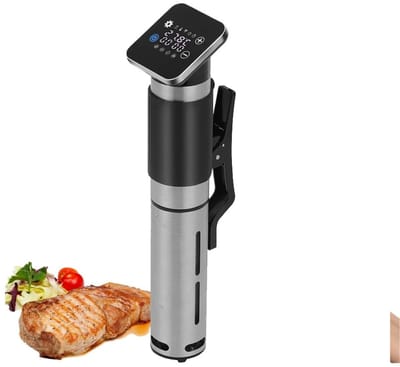 Noordvale Sous vide-Machine - Sous Vide Stick - Thermische Circulatiepomp Met APP Bediening - Roestvrijstaal - Waterdicht -
