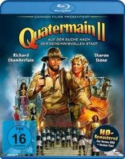 PLAION Quatermain 2 - Auf der Suche nach der geheimnisvollen Stadt (Blu-ray) Duits, Engels