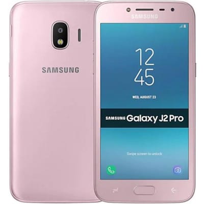 Gerenoveerde Samsung Galaxy J2 Pro (2018) Originele ontgrendelde J250F Dual SIM J250G Single SIM 5.0  8MP Quad-core mobiele telefoons J250F Dual SIM Simple roze