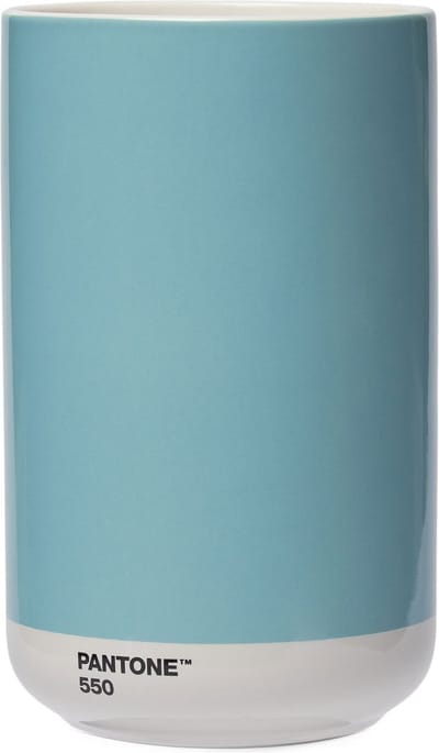 Copenhagen Design - Pantone Vaas - Licht Blauw - 550 - Keramiek - 1L