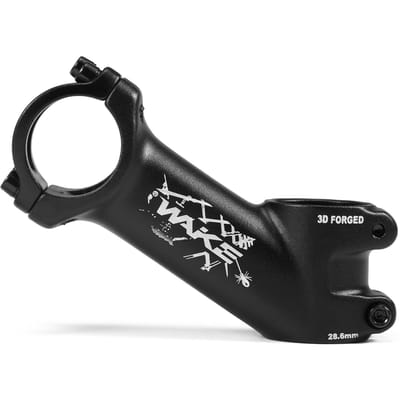 Tige de vélo ultralégère à 35 degrés, tige de vélo de route de montagne pour guidon de 31.8mm 90mm black