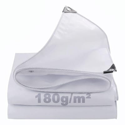 Dailygoods- Afdekzeil Waterdicht - 180 g/m² PE - UV-bestendig - Scheurvast - Met Aluminium Ogen - Voor Tuinmeubelen/Voertuigen - Dekzeil