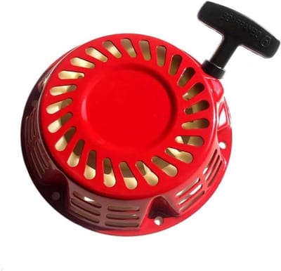 Trekstarter Trilplaat - Omkeerbare Starter - Motoronderhoud - Hoogwaardige Afwerking - 1 Stuk - Zwart