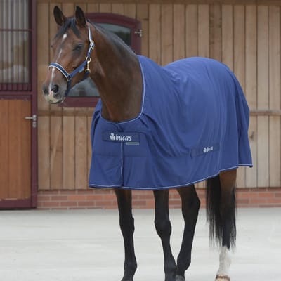 Bucas Deken Bucas Shamrock Power Donkerblauw-zilver