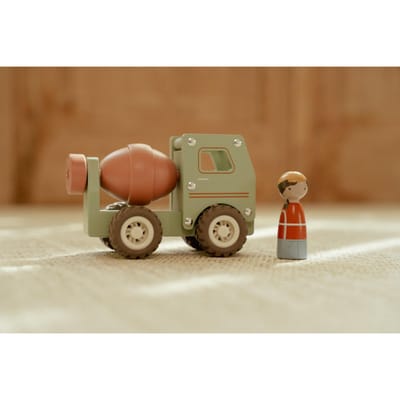 Little Dutch cementwagen met pegdoll fsc