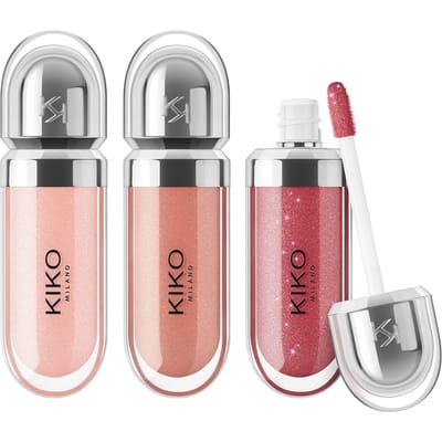 KIKO MILANO 3D Hydra Lipgloss (22 Grenats Rouges Scintillants) 6,5 ml