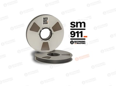 Recording The Masters SM911 1" 762m Analogband NAB-Kern / metaalspule 27cm - Band materiaal