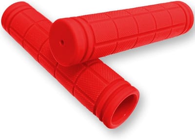 Fietshandgrepen - Stuurgrepen Rubber - Comfortabel Fietsen - Antislip en UV-bestendig - 120 mm - Rood