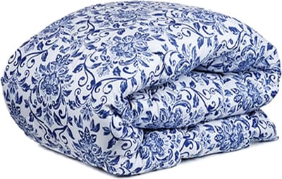 Zelesta Comfort Design Old Dutch 240x200cm - Dekbed zonder overtrek - 30 dagen proefslapen - Wasbaar hoesloos dekbed - Bedrukt dekbed - Dekbed met print - All Year Winterdekbed & Zomerdekbed