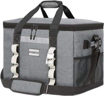 Thijox - Grote Opvouwbare Koeltas 65L - Thermotas, Isolatietas voor Dranken, XXL Waterdicht en Hittebestendig, Perfect voor Picknick, Camping, Strand