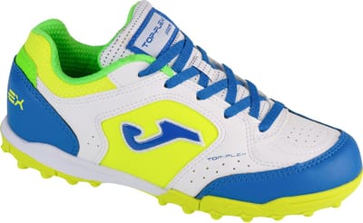 Joma Top Flex Jr 24 TPJW TF, voor Jongen wit Turf voetbalschoenen 37 wit