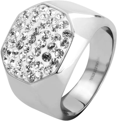 AKZENT Akzent dames ring Artura, zilverkleurig, duurzaam