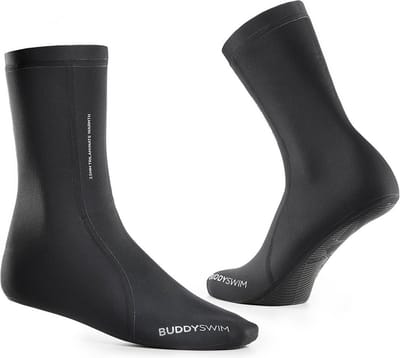 Buddyswim Trilaminate Warmth 2.5 Mm Neoprene Duikbooties Zwart EU 44-46