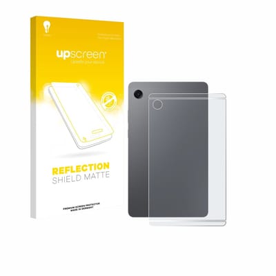 upscreen - Screenprotector voor Samsung Galaxy Tab A11 8.7" (Achterkant) - Folie Beschermfolie anti glare matte