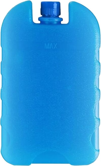 Koel ijspakket - Herbruikbaar koelblok - Koelbox vulling - Langdurige koeling - 15 x 9 x 3 cm - Blauw