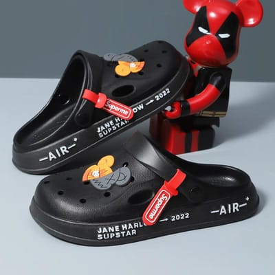 Zomer Heren Sandalen Lichtgewicht Huis Strand Sandalen Dames Slippers Buiten Sneldrogend Plat Zacht EVA Gaten Schoenen Dames Klompen 2024 38-39 gray