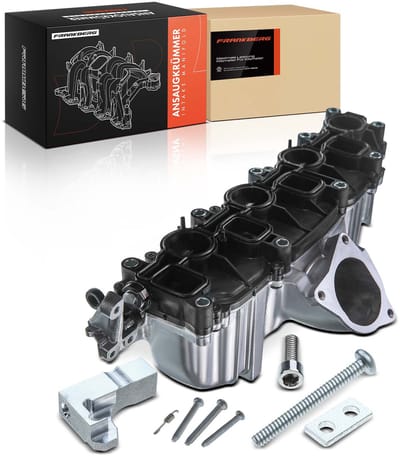 Frankberg 1x Inlaatspruitstuk+1x Stellmotor voor VW Passat Audi