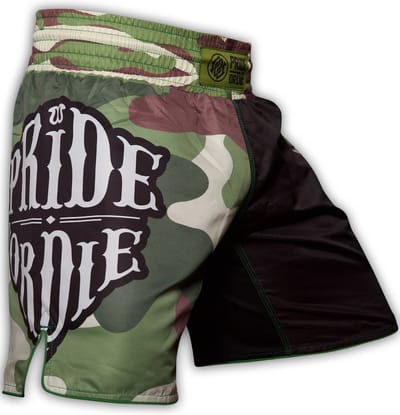 Pride or Die Reckless Fightshorts Jungle Camo Vechtsportbroek - XXXL - Jeans Maat 40