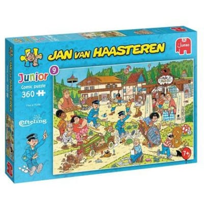 Jumbo Jan van Haasteren Junior 9 Efteling Max en Moritz 360 stukjes Kinderpuzzels