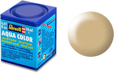 Revell Hobbyverf Acrylverf - Aqua #314 Beige - Satin - RAL1001 - Acryl - Verf potje - 18 ml