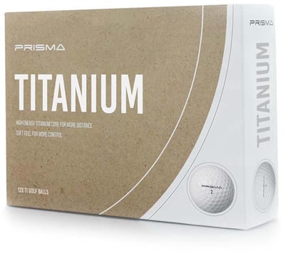 Masters Prisma Titanium Golf Balls (Box of 12)