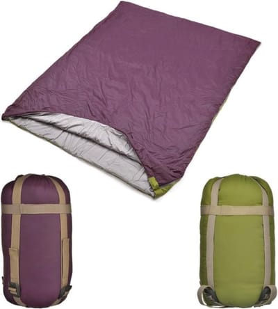 Ultralichte Slaapzak - Rechthoekig Warmweer Design - Geschikt Voor Outdoor