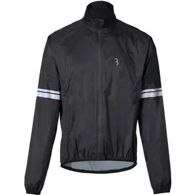 BBB Cycling StormShield 2.0 Regenjas Fiets - Wielren Fietsjack - Regenjack - Wind- en Waterdicht - Zwart - Maat XXL