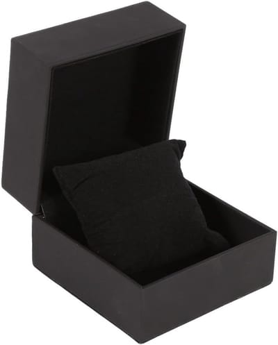 Horlogedoos - Geschenkdoos - Zwart PU Leer - Horloge Display Case - Armband Bangle - Sieraden Opbergdoos - 1Pc Nieuw