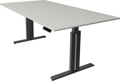 Kerkmann - Bureau Move-3 elegant licht grijs 200x100cm elektrisch verstelbaar