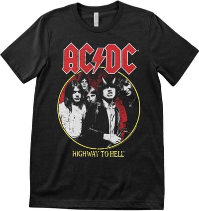 AC/DC Highway To Hell 1979 Tour T-shirt PS-1-ACDC001-H60-16