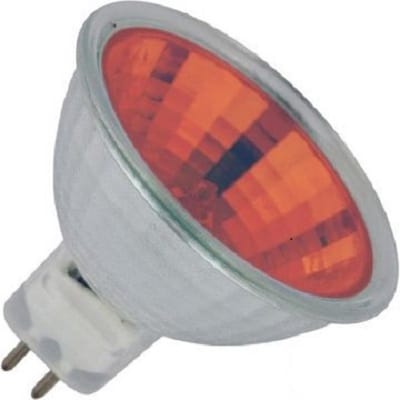 LAES Halogeenlamp 12v. 50W. 20Gr. Rood