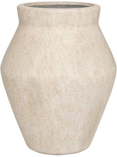 Pottery Pots - Plantenbak - Fleuri High L - Ø61cm x H75cm - Indoor en Outdoor - Travertine Beige
