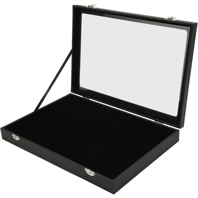 Speld Display Case Transparant Stofdicht Speld Schaduwdoos voor Militaire Medaille Sieraden Speld Badge