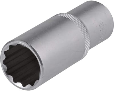 SW-Stahl 05632L-27 Dopsleutelset | Ratelset, 1/2 inch, lengte 27 mm, 12-punts