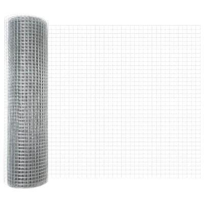 vidaXL - Gelast - gaashek - 5000 - x - 40 - cm - Zilver