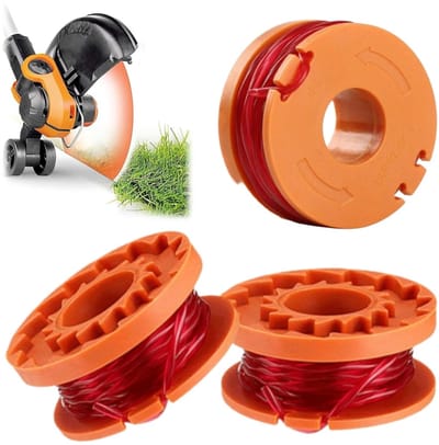 EXCITAT Maaidraad - grasmaaier spoel - Geschikt Voor alle 20V WORX-maaiers - 1,65 mm diameter - 3 m lengte - Set van 3