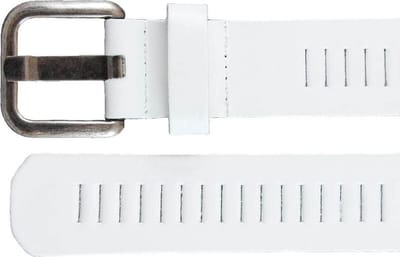 Timbelt - Herenriem - 4 CM - 100% Leder - Modelnummer 427 - Wit