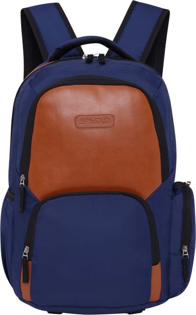 Aviator Lite Rugzak - Blauw Bruin - Blue Brown - School bag - Werktas - Kantoortas - Tas - Schooltas - Rugtas - Backpack - Laptoptas - Office bag- 26L