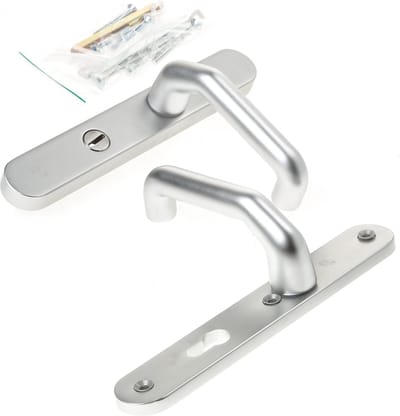 Veiligheidsgarnituur - Aluminium - Aluminium - S2 - S2 4021 set met kerntrekbeveiliging SKG*** - kruk-kruk PC72