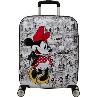 American Tourister Koffer - Wavebreaker Disney spinner (4 wiel) 55 cm - handbagage - Mickey comics White - 36 l