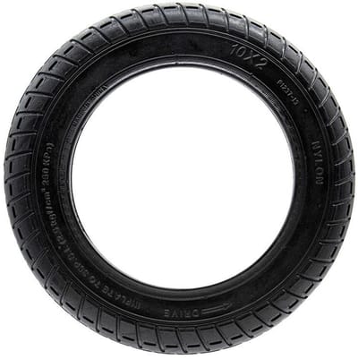 Buitenband 10x2-6.1 | Elektrische Step | Xiaomi M365/Pro/1S | Cecotec Bongo A/A+ | Zwart Rubber | Duurzaam | Grip | Schokabsorptie