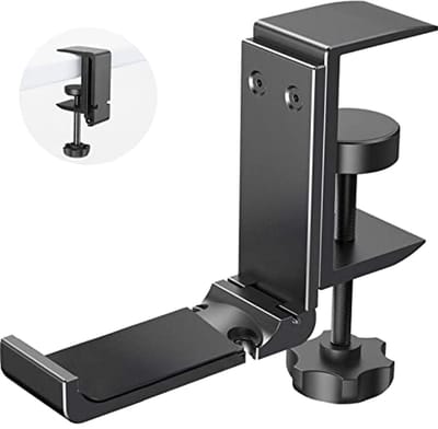 Opvouwbare Gaming Headset Stand met Verstelbare Klem voor Hoofdtelefoons
