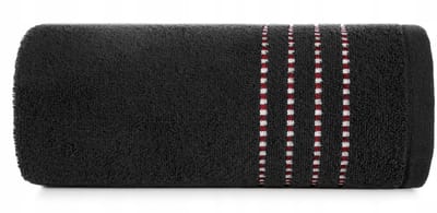 Badhanddoks 70x140 cm Zwart - Luxe Catoon Frotte