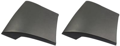 FugaFlow Efficiente Acces badkussen 37x34cm groot model zwart 2 stuks -