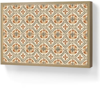 Wandlamp 60x40 cm - Oplaadbaar - Elegant - Antiek - Kleurrijk - Wandlampen binnen woonkamer - Slaapkamer lamp - Decoratieve nachtlamp - Vloerlamp draadloos