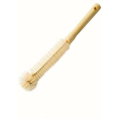 1 pc Brosse Nettoyeur d'Orteils à Long Manche, Outil de Nettoyage Réutilisable Facile à Prendre en Main avec Conception à Trou de Suspension jaune