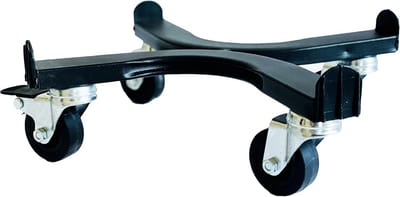 Pflanzenroller met Industriële Wielen Ø 5 cm - Sterk Stalen Frame voor Binnen en Buiten