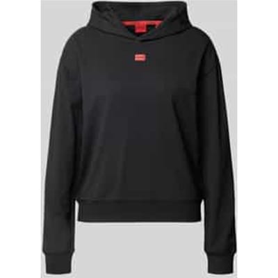 Regular fit hoodie van een mix van katoen en modal, model 'SIGNATURE'
