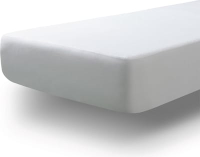 Matrasbeschermer - Matrashoes Waterdicht - Matras Beschermen - Ademend Badstof - 105x190/200cm - Wit